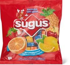 Sugus Bonbons à mâcher à base de concentré de jus de fruits