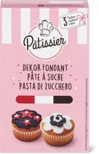 Patissier Fondant rose / blanc / noir