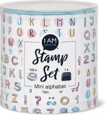 Set de tampons mini-alphabet