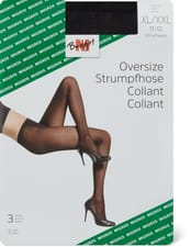 Damen Strumpfhosen (Grösse: XL/XXL, Farbe: schwarz)