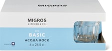 Basic Acqua Rock set da 6, 26,5cl (Tipo: Acqua)
