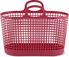 Einkaufskorb (Farbe: himbeer, Grösse: one size)
