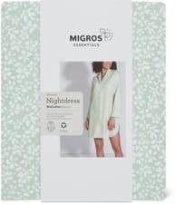 Camicia da notte (Colore: menta, Taglie: L)