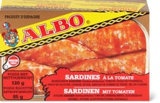 Albo sardine à la tomate