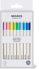 Feutres Fineliner pastel