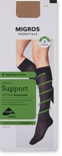 Ladies knee-highs (Grösse: 38-39, Farbe: nude)