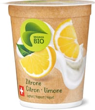 Migros Bio yogourt citron
