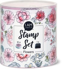 Set de tampons fleurs