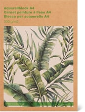 Carnet peinture à l'eau