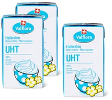 Valflora demi-crème UHT IP Suisse