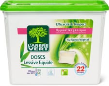 L'ARBRE VERT Doses lessive liq.