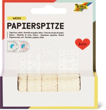 Dentelle en papier Blanc