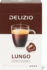 Delizio Capsules de café Lungo Fortissimo 12 capsules