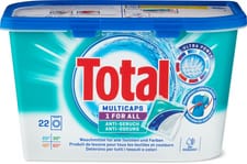 Total Produit de lessive anti-odeurs Multicaps en boîte