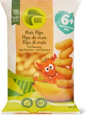 Migros Bio snack di mais alla banana