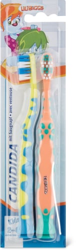 Candida Lilibiggs Kids Toothbrush With Suction Cup