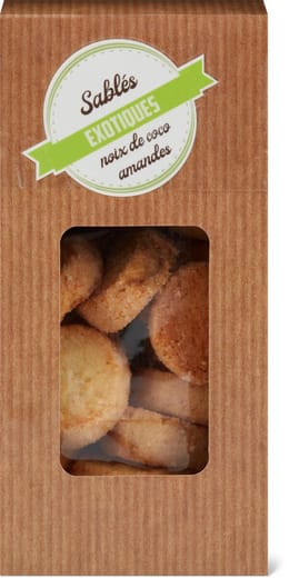 On s'connait? Sablés coco-amandes