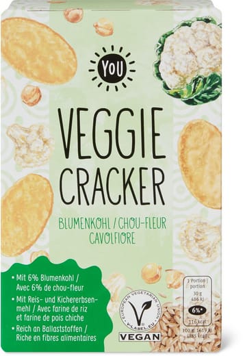 YOU veggie cracker Chou-fleur
