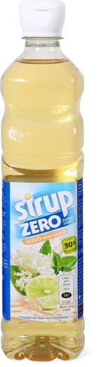 Acquista Sirup Zero · Sciroppo di lime a basso contenuto calorico con succo  di frutta, menta e fiori di sambuco · Hugo analcolico, con 30% di succo di  frutta • Migros