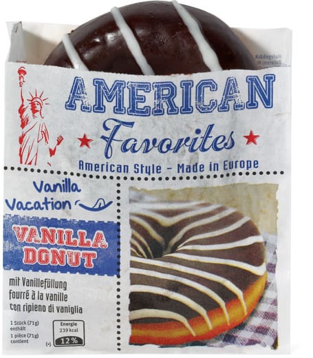 American Favorites Donut Vanille