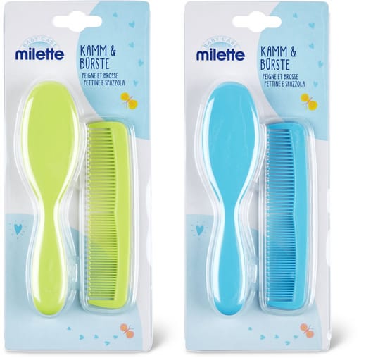 Milette Peigne et brosse
