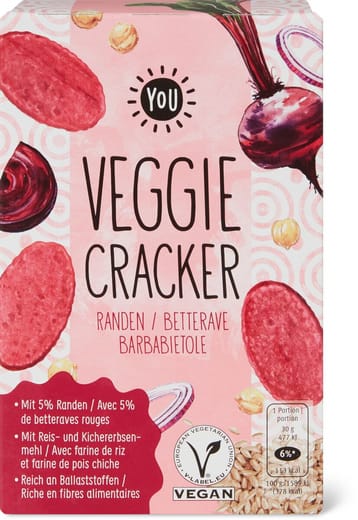 YOU veggie cracker Betterave