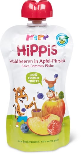 HiPP Quetschbeutel Apfel Pfirs. Waldb.