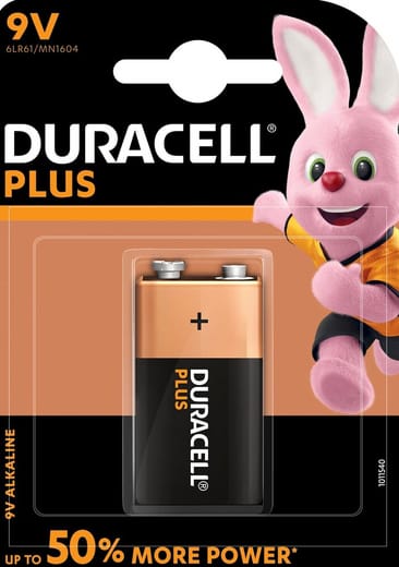 Duracell Plus Power 9V / 6LR61 1 pièce pile