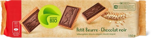 Bio Petit Beurre Chocolat Noir