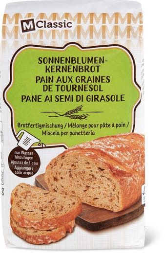 Graines de tournesol (pâtes, riz, graines, céréales et pains)