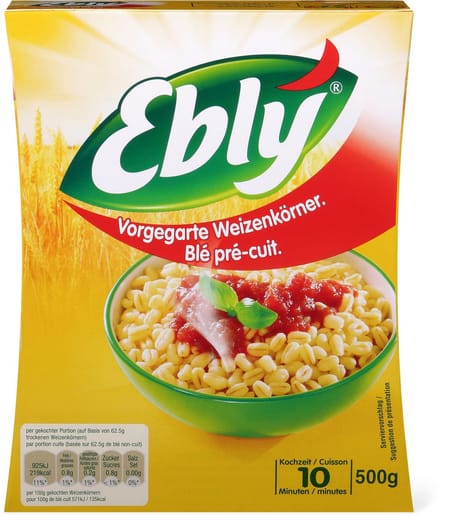 Ebly Weizenkörner vorgegart