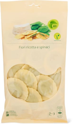 Bio Fiori ricotta / épinards