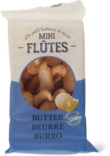 Mini-Flûtes Butter