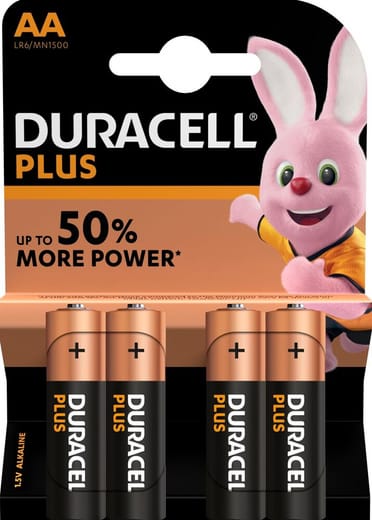 Duracell Plus Power AA / LR6 (4Stk.)  Batterie