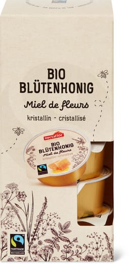 Bio Fairtrade Porzioni di miele