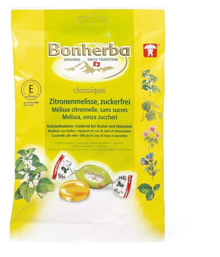 Bonherba Mélisse au citron sans sucre