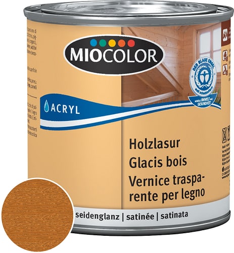 Miocolor Vernice trasparente per legno Teak 750 ml Vernice trasparente per  legno - comprare da Do it + Garden Migros