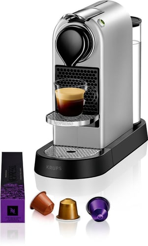 Krups Nespresso Citiz Argent XN741B Machine à café à capsules – acheter  chez
