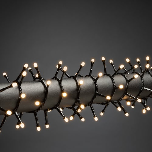 Guirlande lumineuse micro-LED avec transformateur, pour l'extérieur, 180  ampoules LED