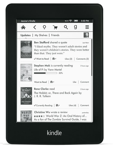 Amazon selling Kindle Paperwhite