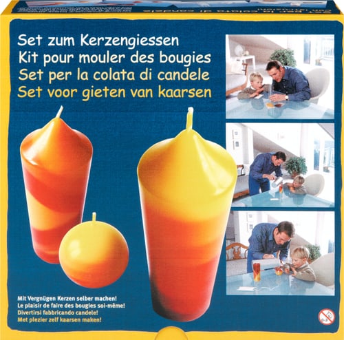 Exagon Eco-Kit Pour Bougies Ensemble de versement de bougies