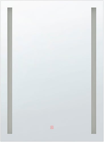 Beliani Specchio rettangolare da parete a LED 60 x 80 cm argento MARTINET  Specchio da bagno - comprare da Do it + Garden Migros