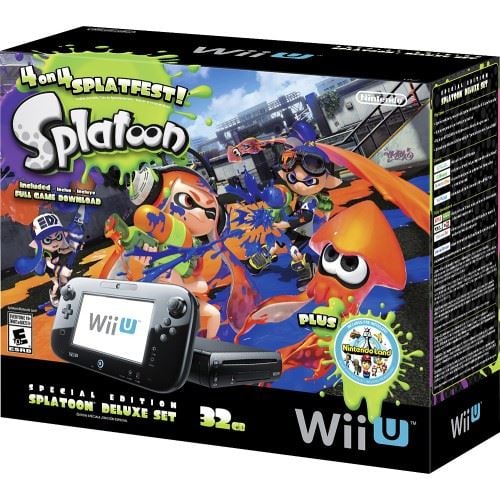 Pièces & accessoires pour Nintendo Wii U Console 32Go incl. Splatoon