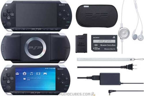 PSP Flashé Complet Avec Tout les accessoires