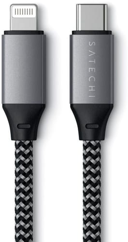 Satechi Câble de charge USB-A vers Lightning 25 cm - Câble - SATECHI