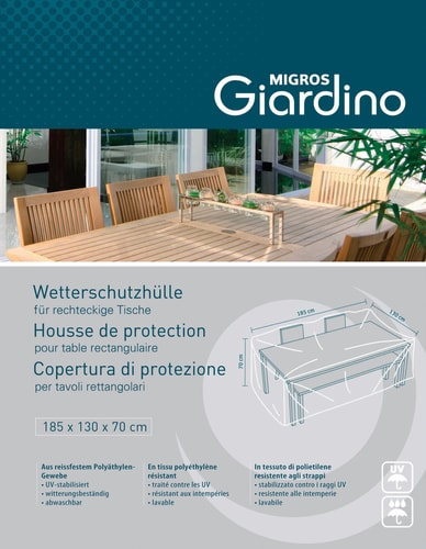 Do it + Garden Housse de protection pour table rectangulaire Housse de  protection - acheter chez Do it + Garden Migros