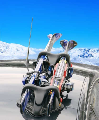Pièces & accessoires pour Shuttle Porte-skis magnétique