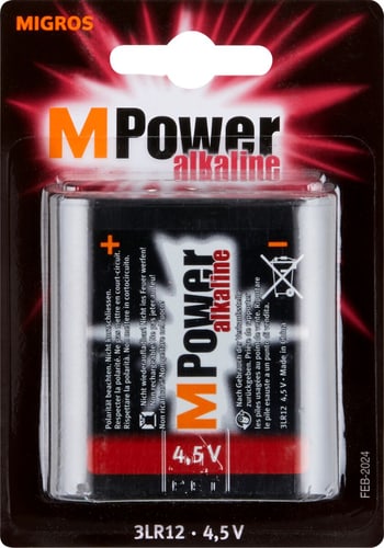 M-Power 3LR12 / 4.5V 1 pièce pile Batterie – acheter chez