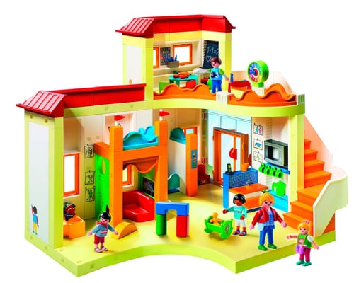 playmobil city life garderie