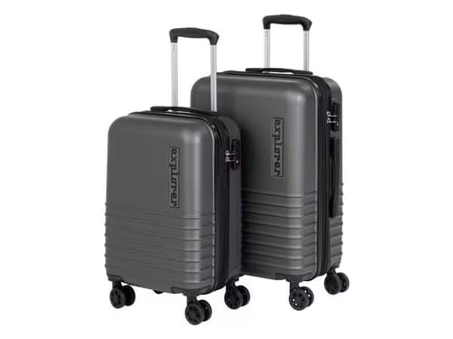 KOOR Set de valises de voyage Pro 3 pièces, anthracite